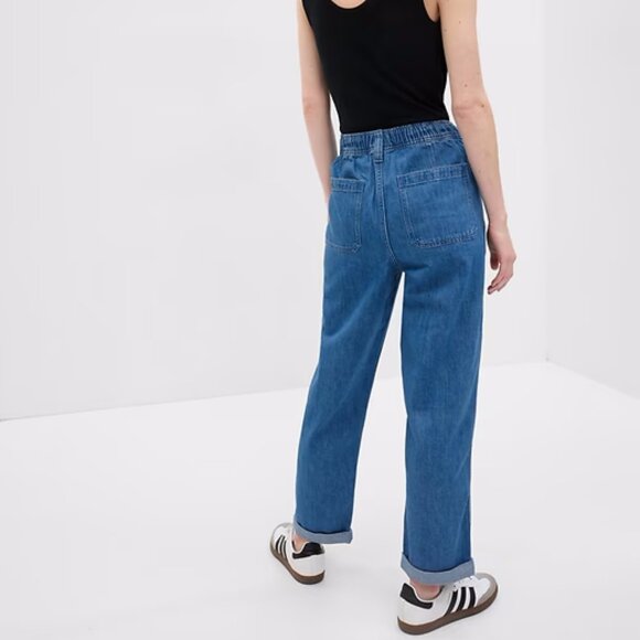 Gap Mid Rise Easy Pull-On Jeans - Picture 10 of 14